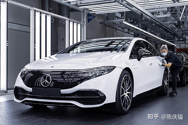 轎車產品 eqs,已經開始進入生產製造階段,將會在德國 sindelfingen