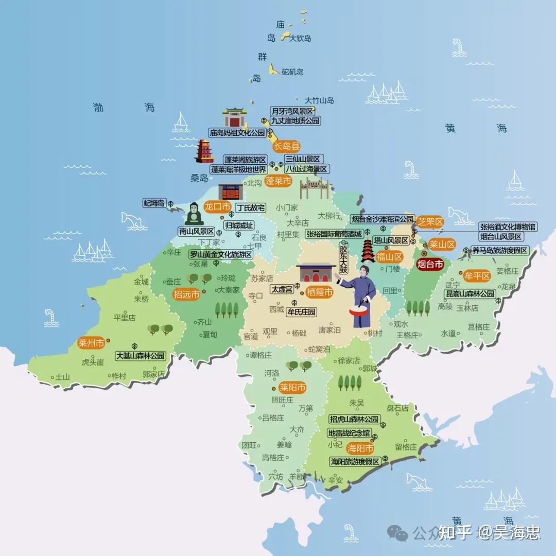 黄金海岸烟台产业分布