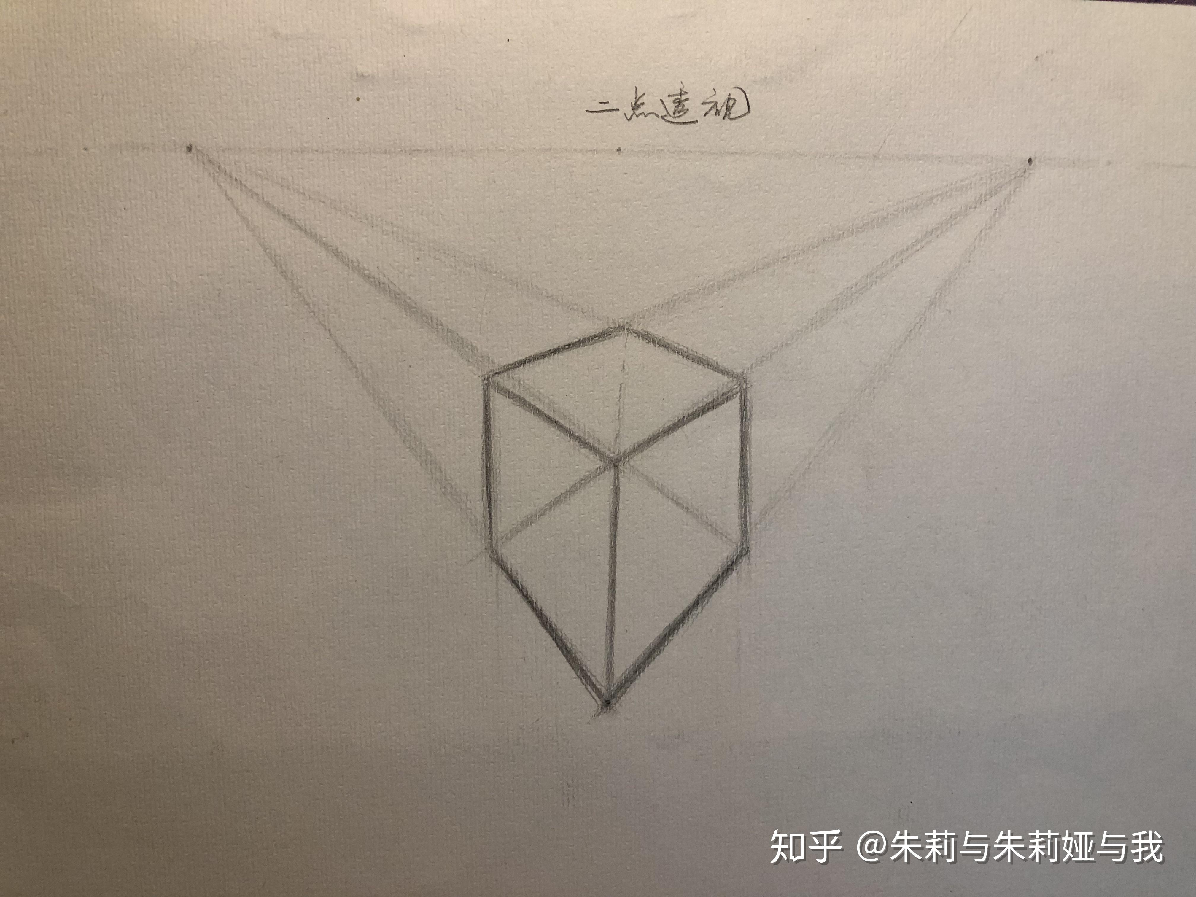 近实远虚素描图片