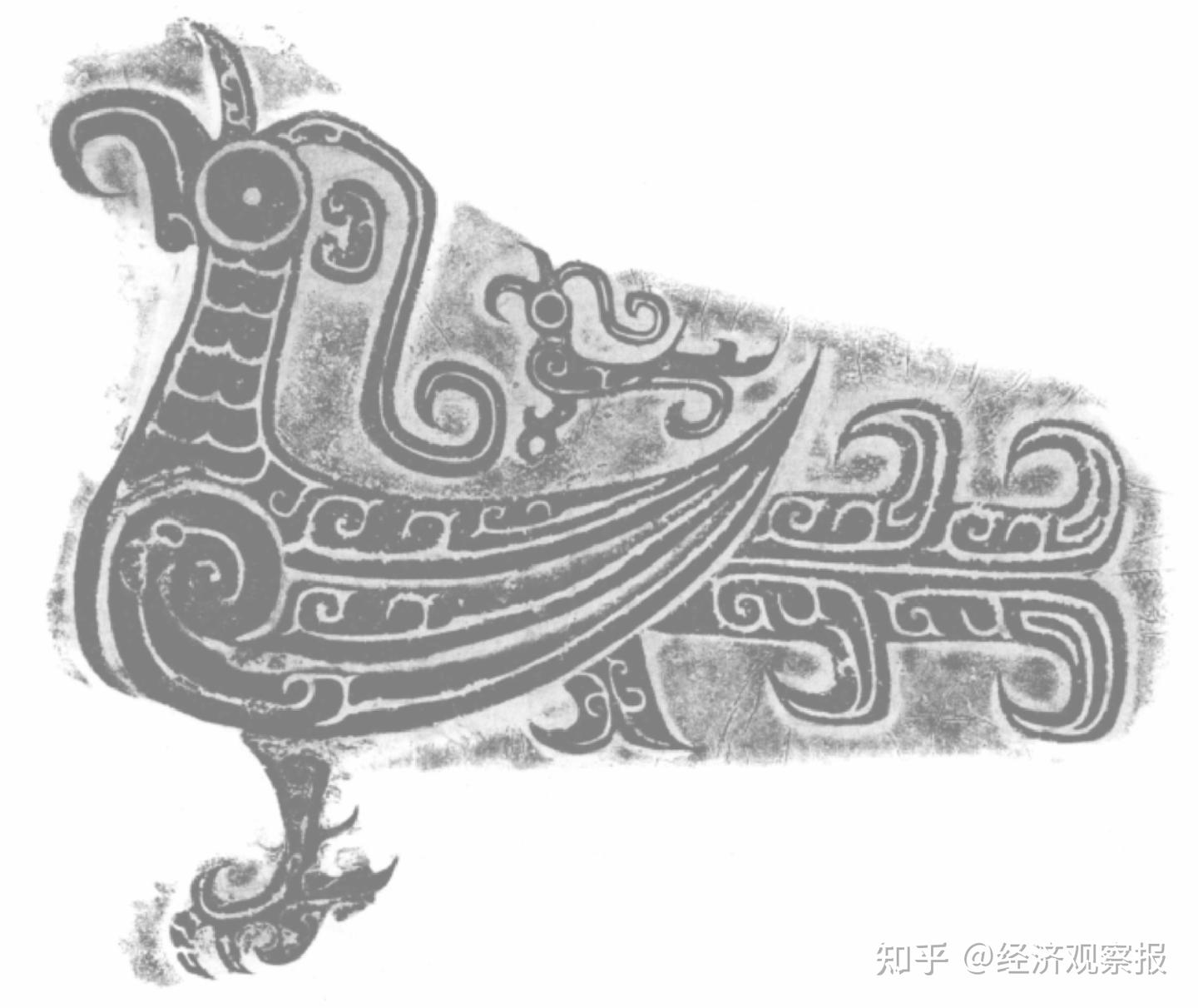 展翅欲飞：青铜器上的凤鸟纹｜读懂青铜器- 知乎