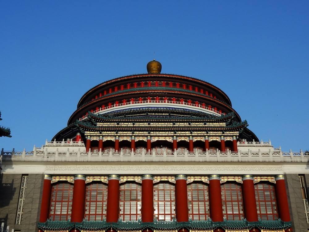 做中式必看的重庆大礼堂