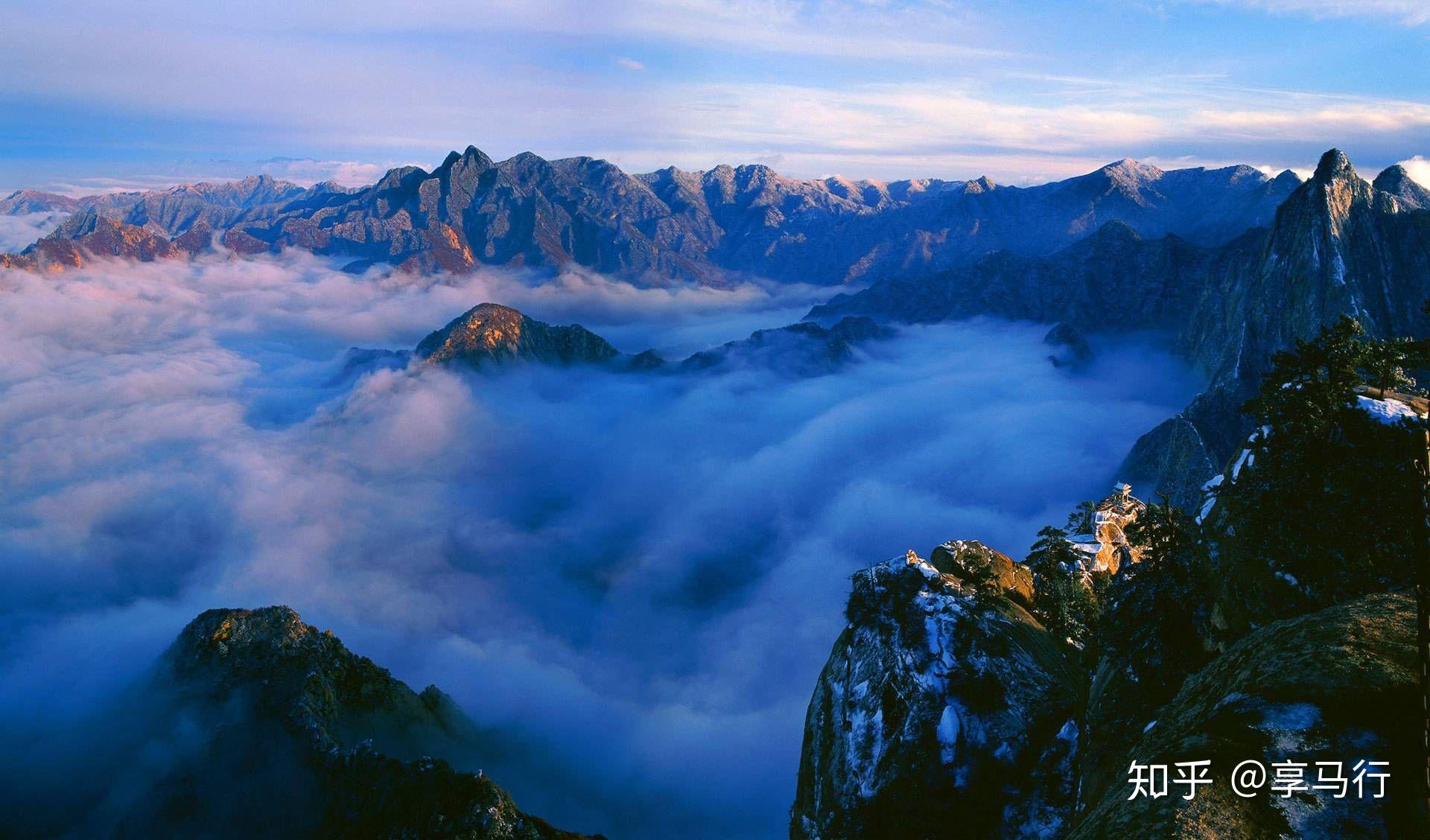 西岳华山四季美如画