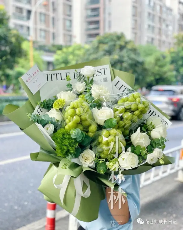 花艺奇思妙想vol 40 葡萄花束 葡 天同庆 萄 你欢心 知乎