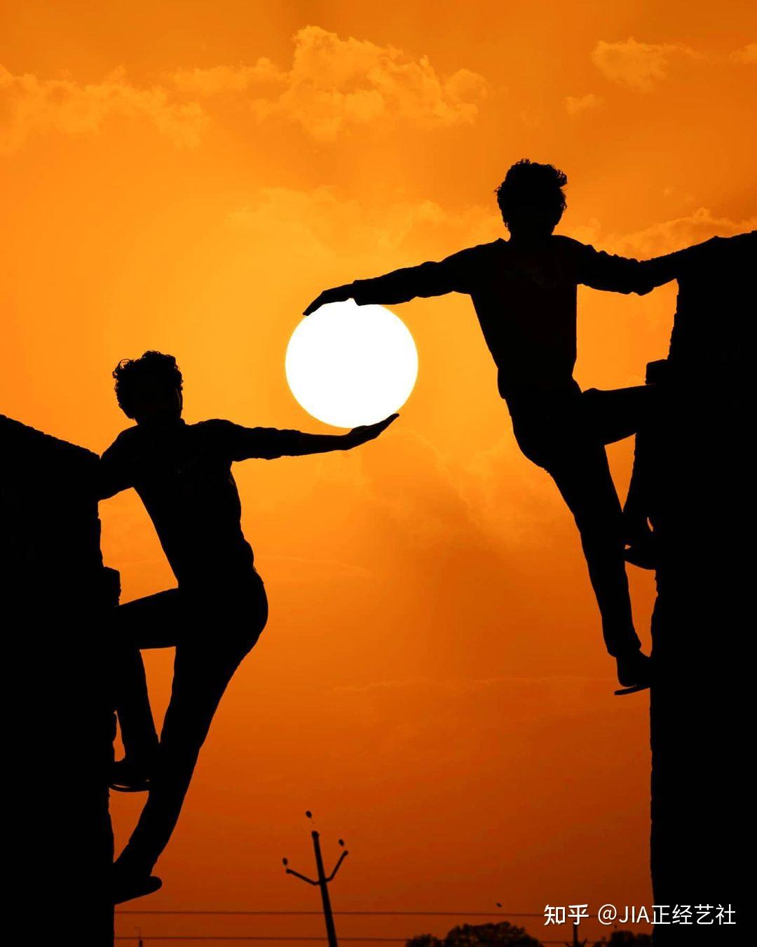 摄影师 sulabh lamba 创造电影般的剪影照片——利用阳光营造出俏皮怀