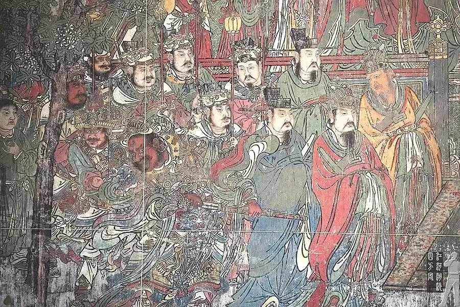 山西新绛县稷益庙-正殿:明代壁画 - 知乎