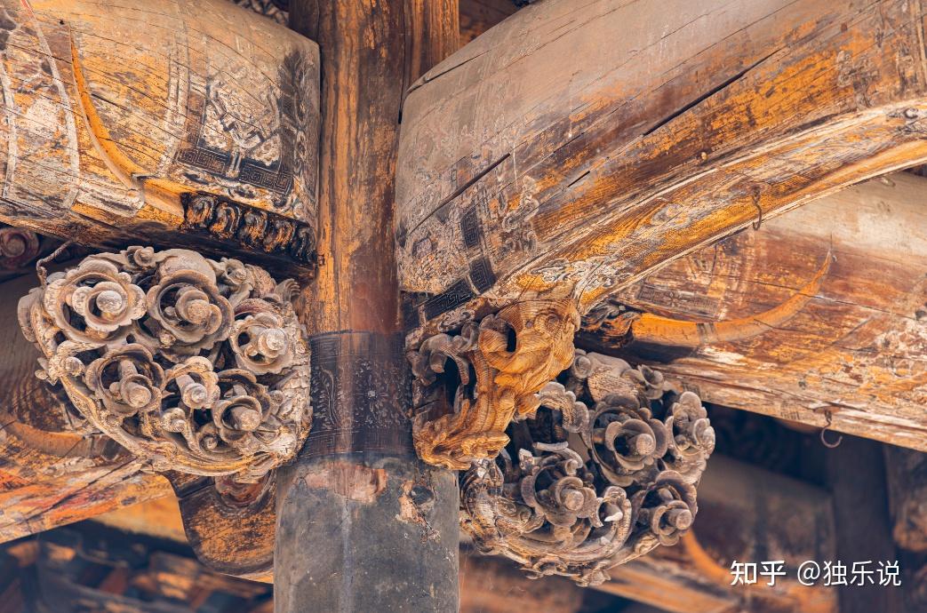 一眼万年丨中国古建筑木雕 - 知乎