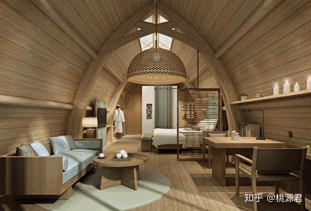 民宿设计丨最美船屋 —— 春水碧于天的田园生活,画船听雨眠的诗意栖居 - 知乎
