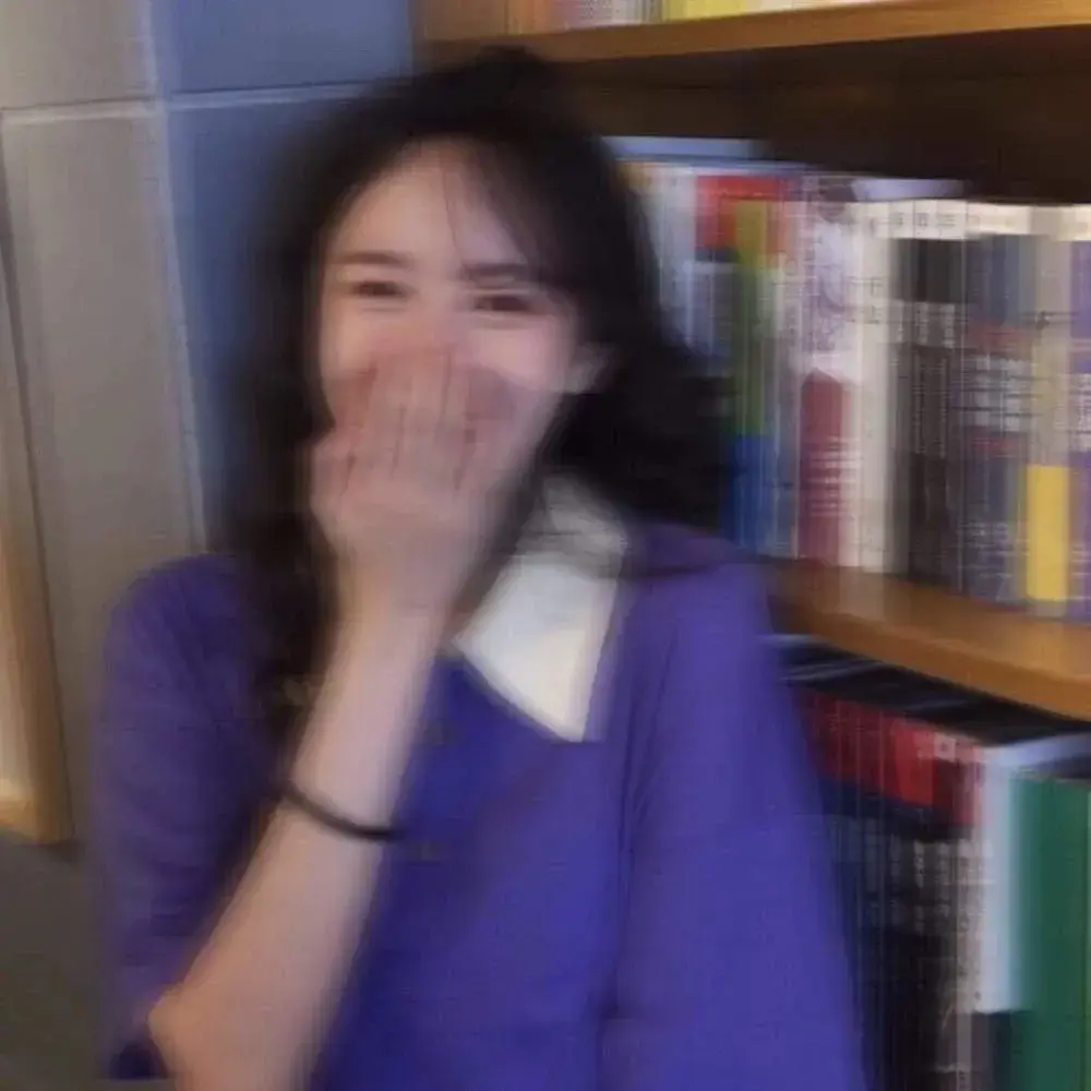 高级感丨模糊重影个性十足女生头像 - 知乎