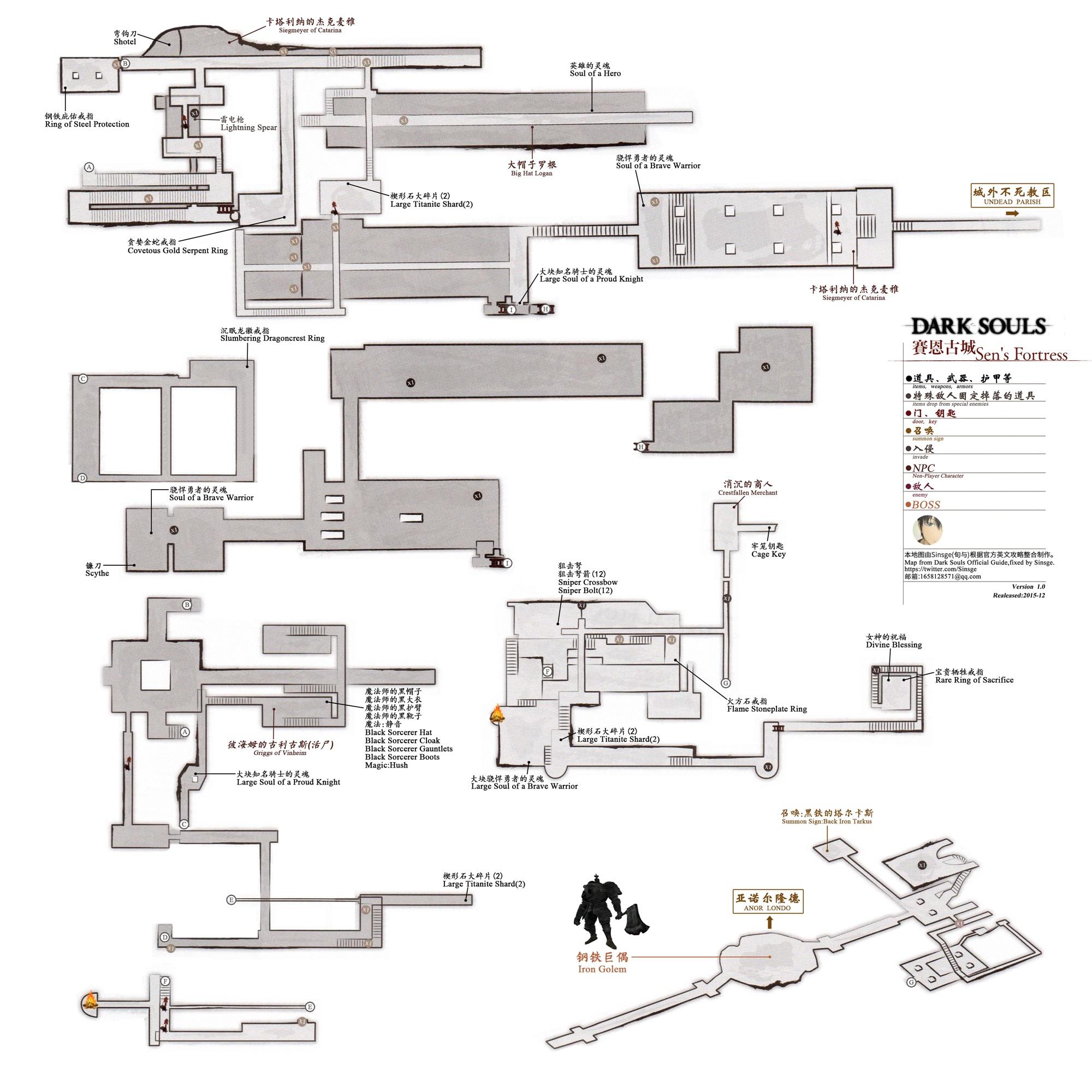 黑暗之魂1地图设计评价