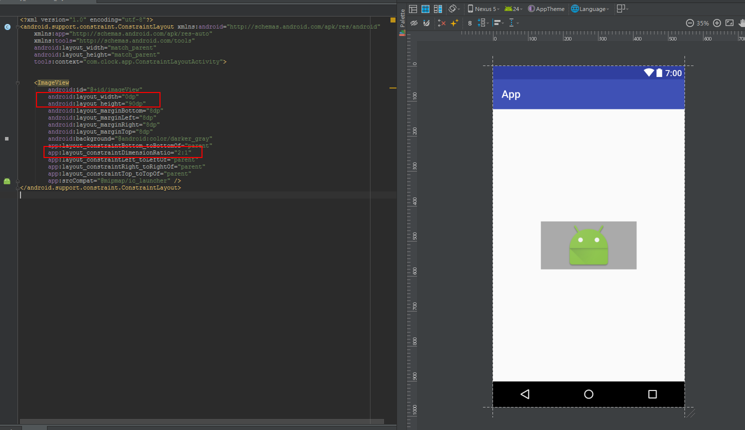 Constraintlayout в android что это