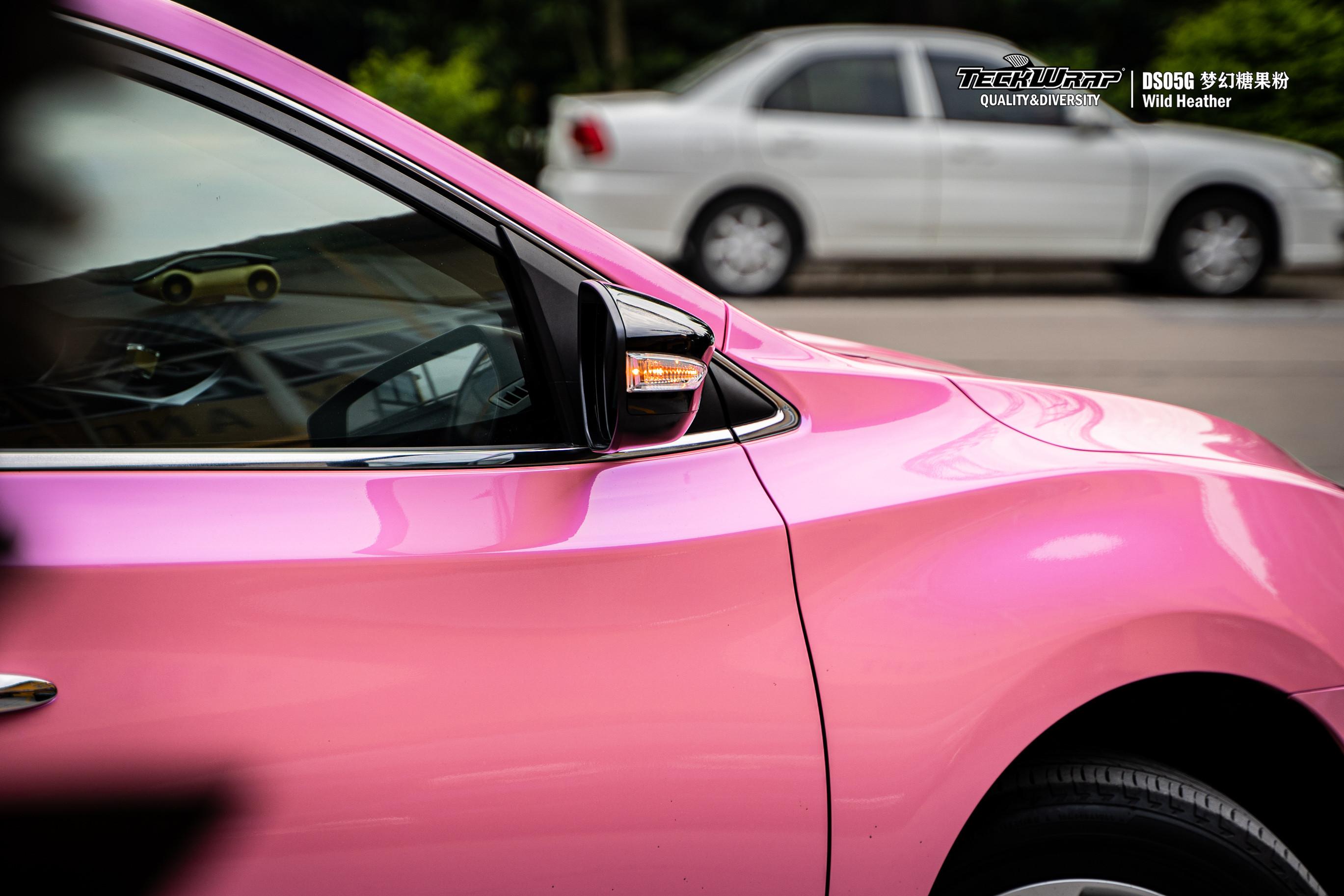 我放下过天地却从未放下你日产轩逸贴秃鹰改色膜糖果粉的故事