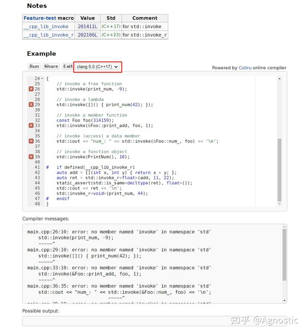 C++17/23标准 Std::invoke, Std::invoke_r 的模板实现 - 知乎