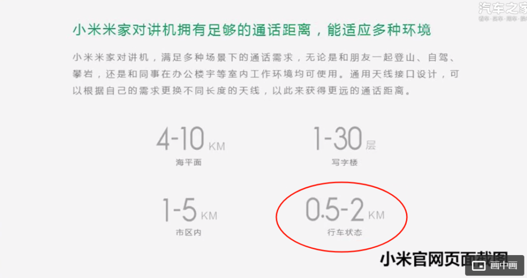 车评人实测小米对讲机通联到底有多差连1公里都不到