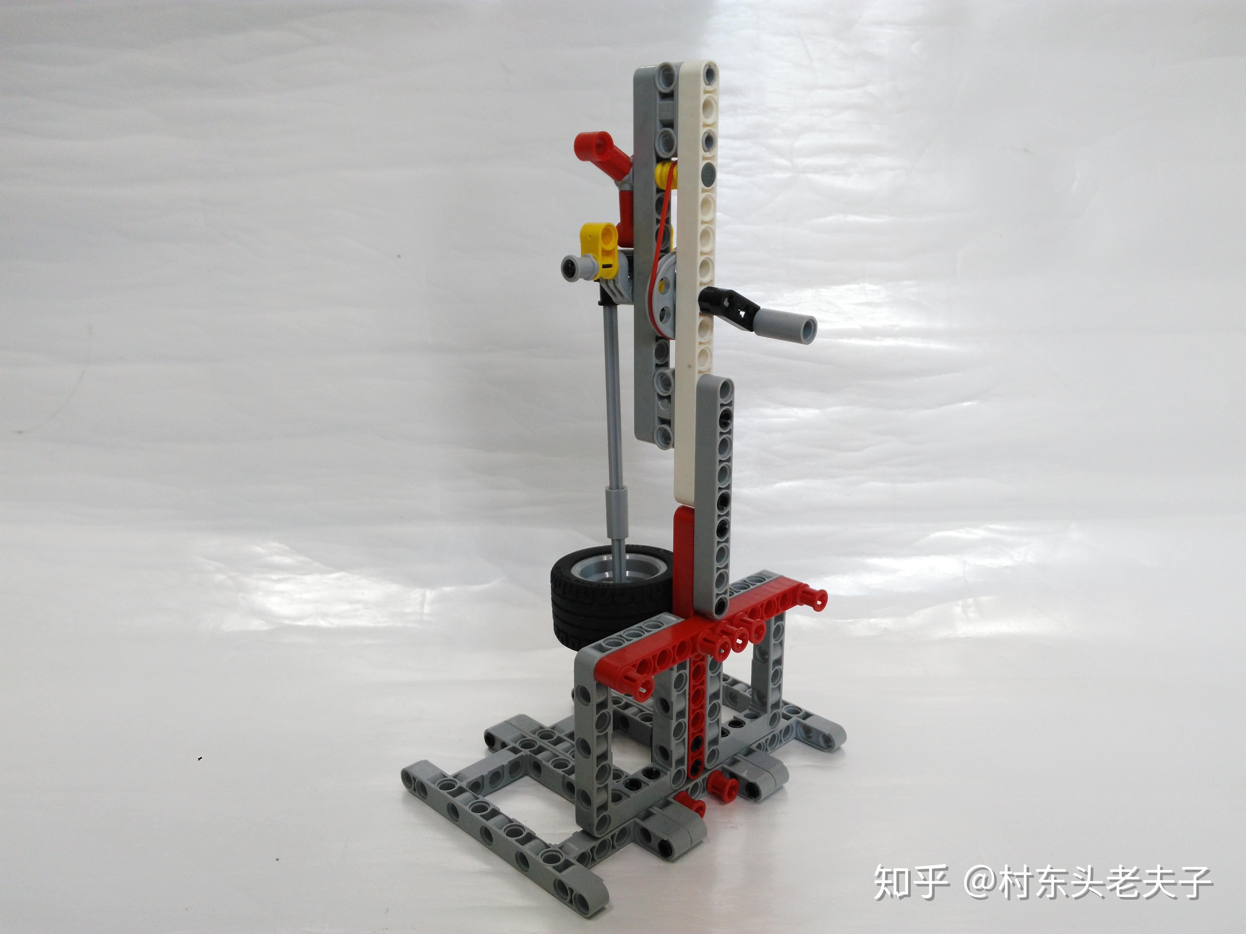 360多图解读乐高机械结构钟摆