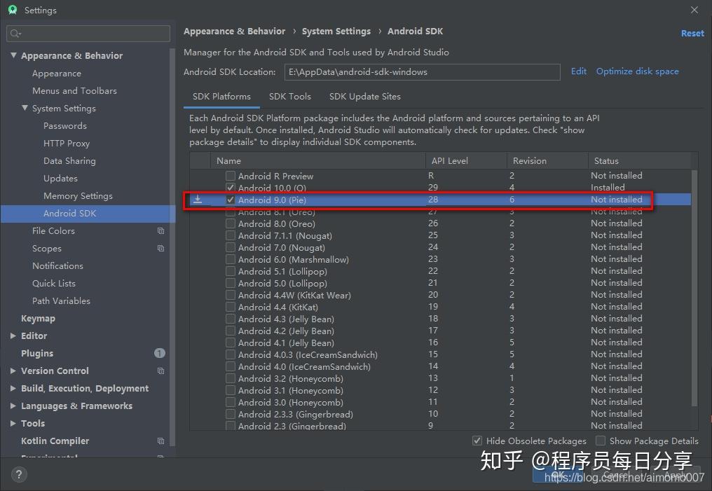Android sdk 