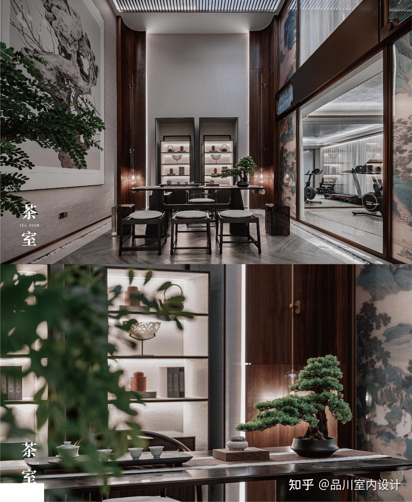 福州别墅设计 | 品川设计 | 藏匿于居住空间的千里江山图 - 知乎