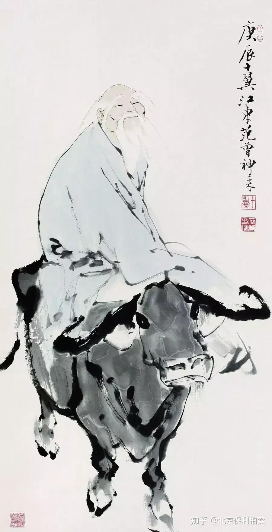 范曾的人物画赏析范曾算是一代大师吗