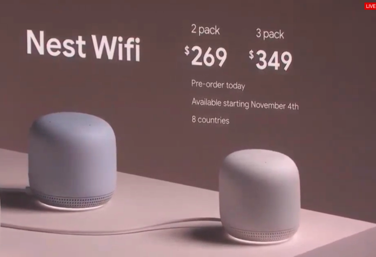 google nest wifi