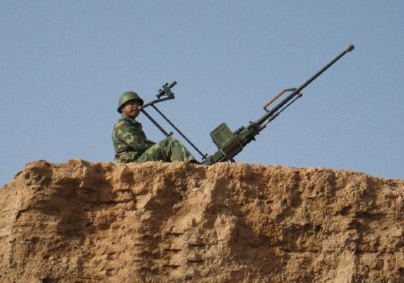 关于重机枪02式145毫米弹丸威力大