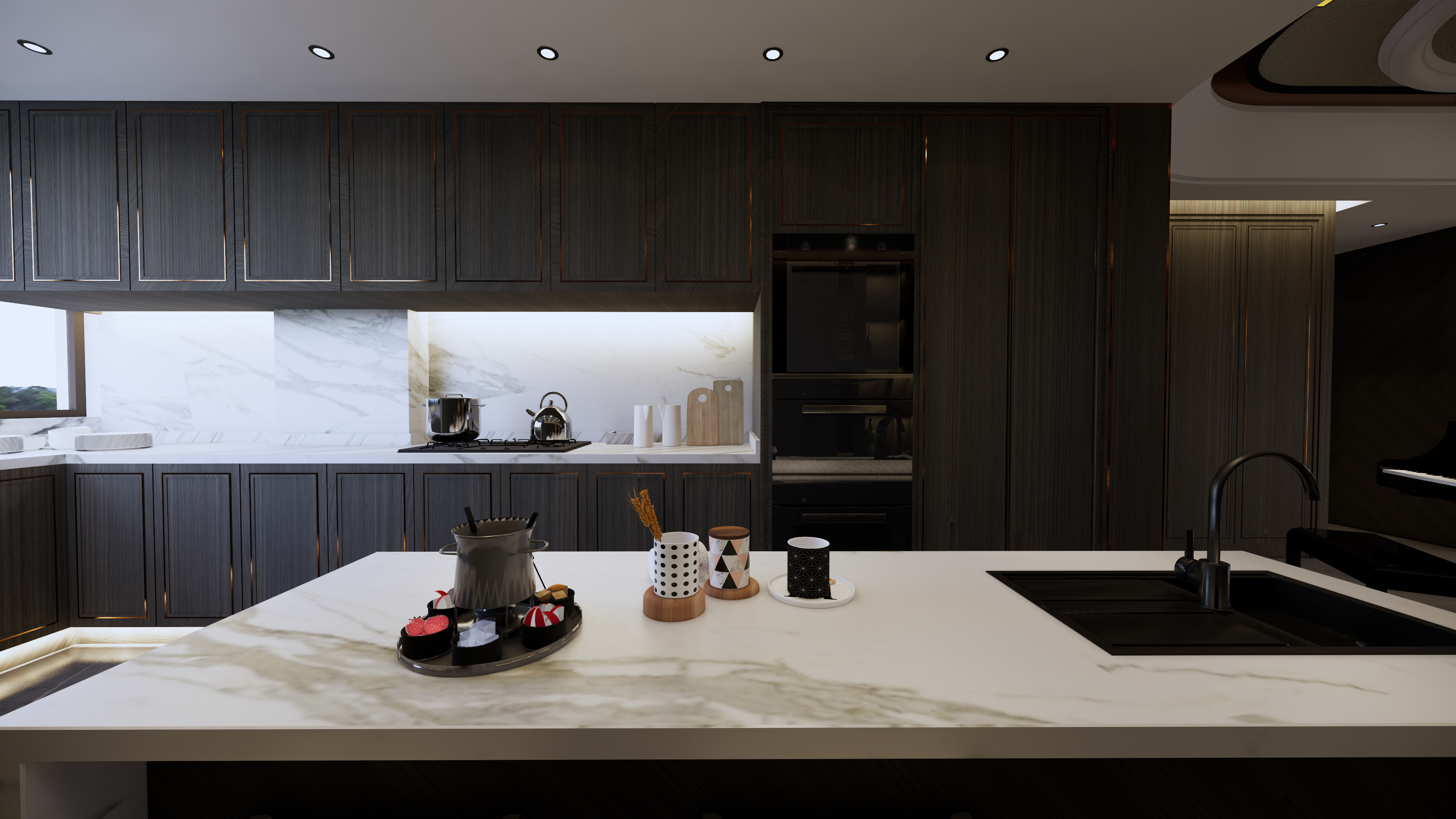 岛台没有具体的定义,其实就是开放式厨房中的一个小台面,你可以把它想