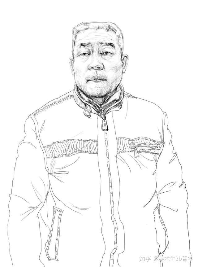 美术生你有为父亲画过一张画吗文末有福利