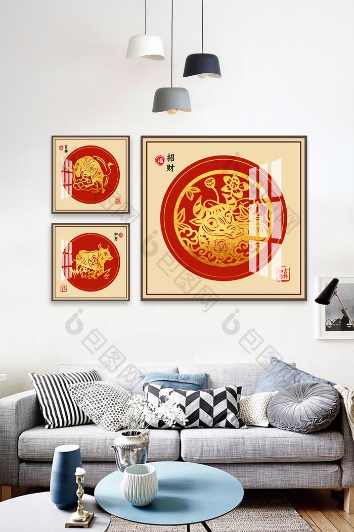 有哪些新年装饰画会让家充满过年的气氛?