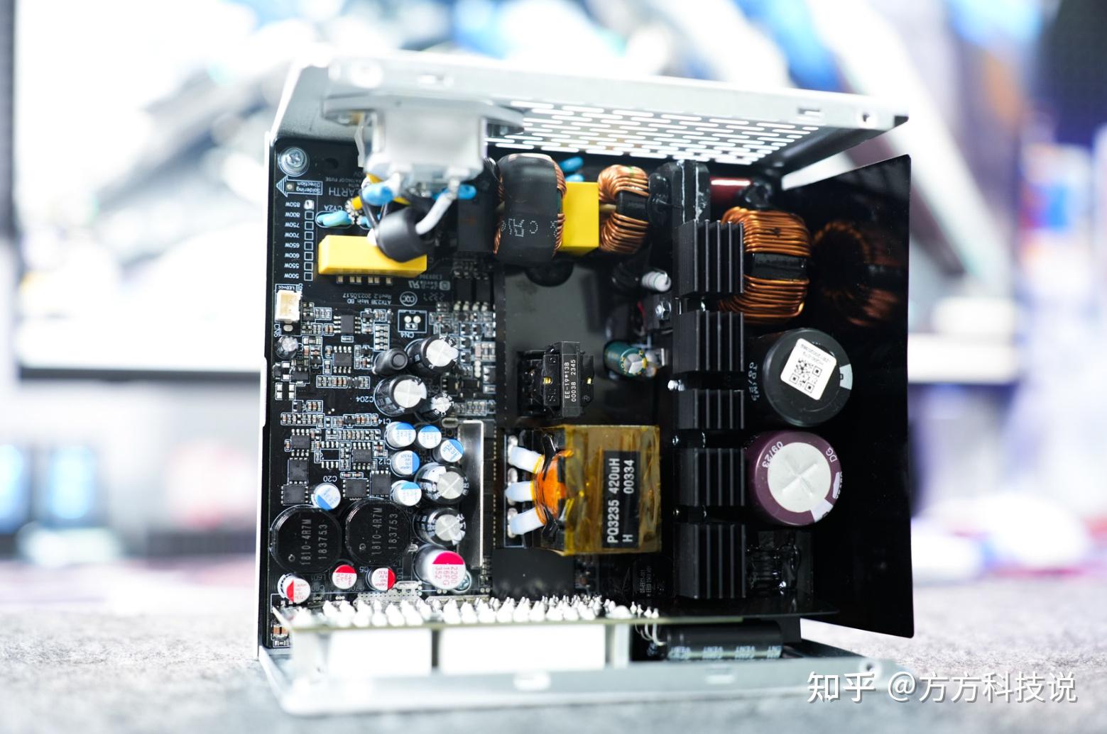 只要6毛1w高性价比850watx30电源aigo爱国者es850金牌模组电源拆解