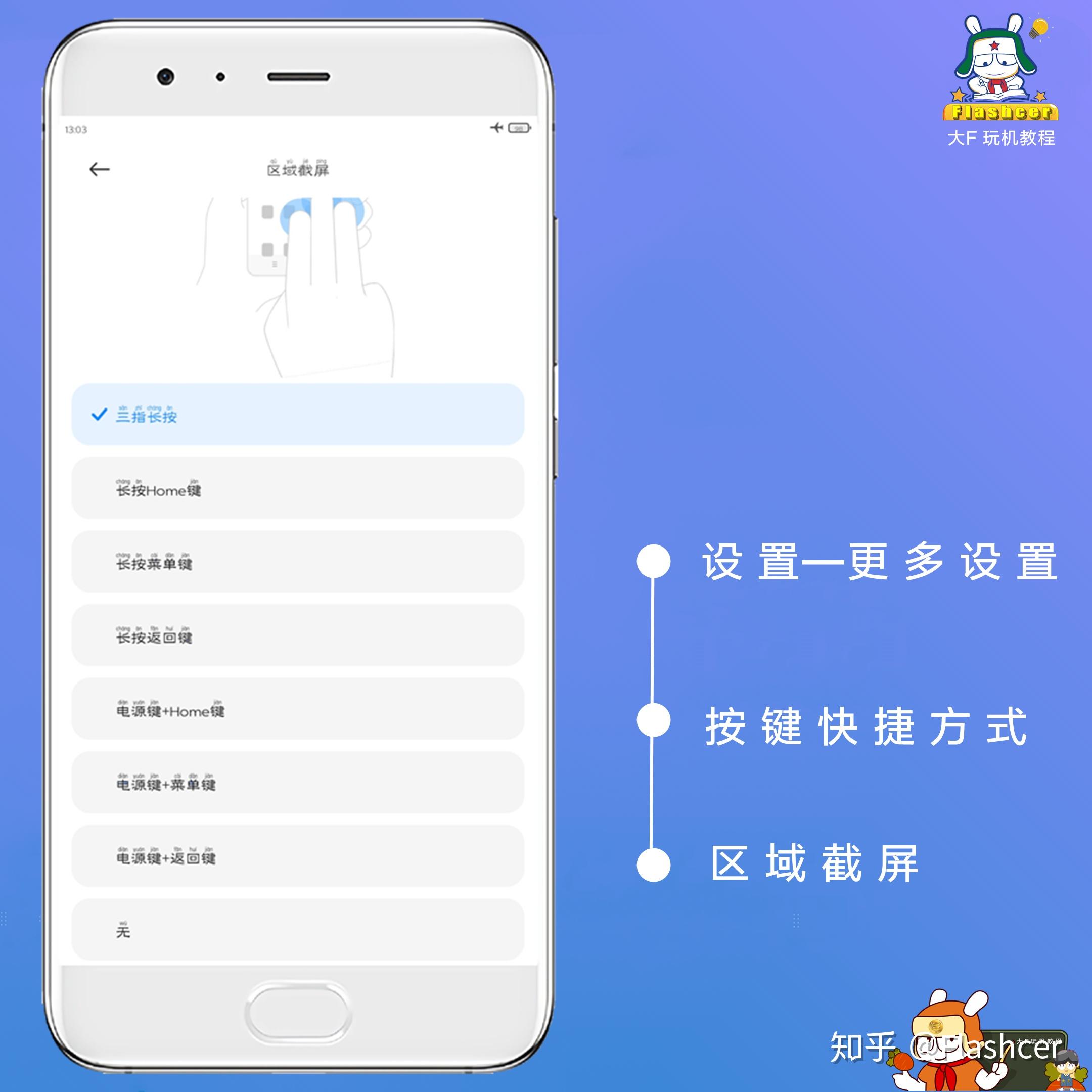 miui系统里【区域截屏】目前功能也下放到小米6等机型,可以说不单纯只