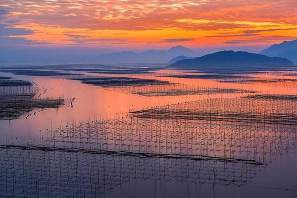 被誉为中国最美的滩涂,福建宁德的霞浦县,风情万种犹如美丽油画