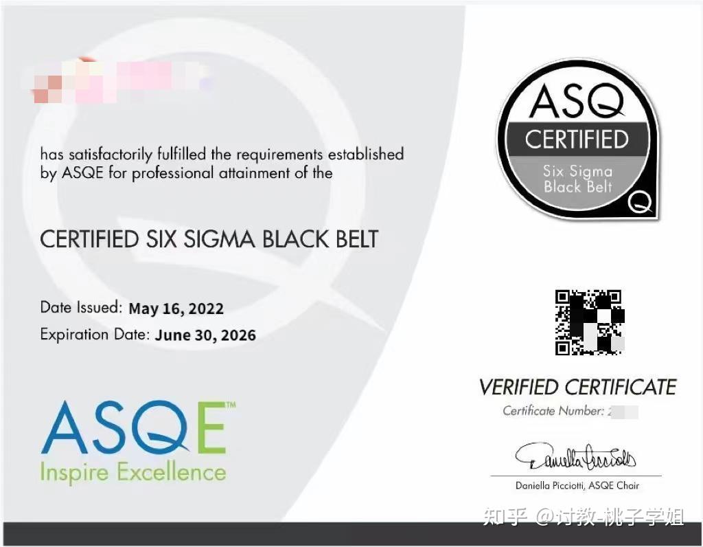 终于有人把六西格玛考证说明白了！大佬都在考- 知乎