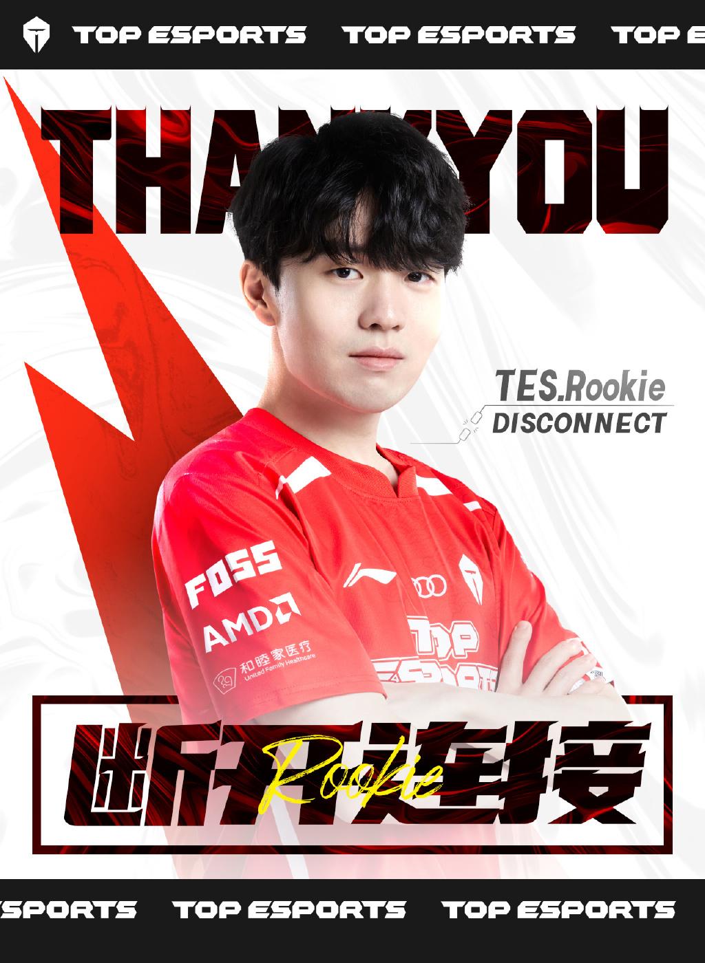 TES official announcement Rookie left the team, how to evaluate his performance during the team？